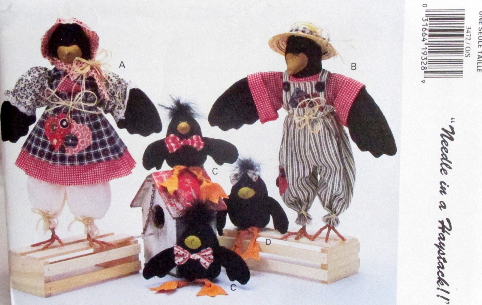 stuffed crow pattern