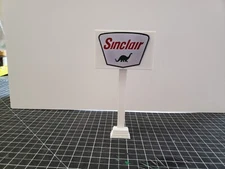 1:24 / 1:25 Scale Diorama SINCLAIR Gas Station Sign #1