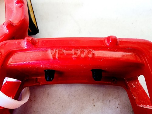 Victor VP-500 1/2" Red BMX Style Pedal - Picture 3 of 4