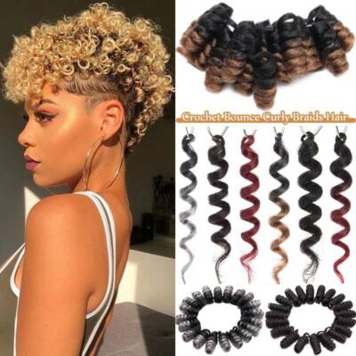 REAL Hair Jamaican Bounce Curlkalon Crochet Twist Pixie Braids Hair Extensions