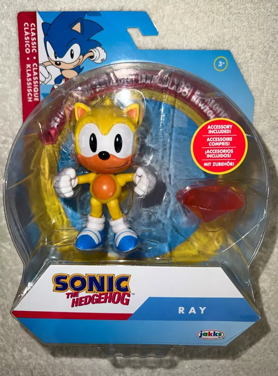 Sonic the Hedgehog Classic Sonic, Tails, Metal Sonic, Figure Set of 4