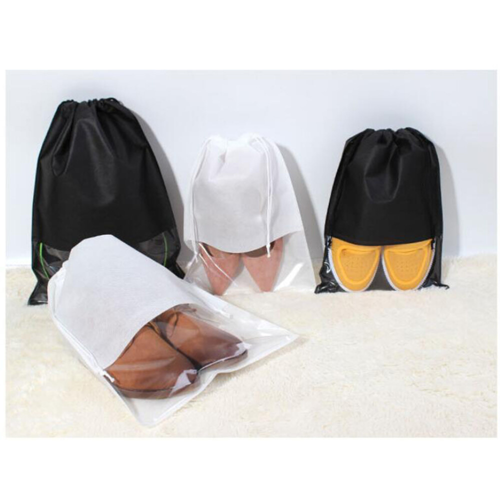 APL 20 Pezzi Pantofole Vuote in Tessuto Non Tessuto con Coulisse Trasparenti per Conservare