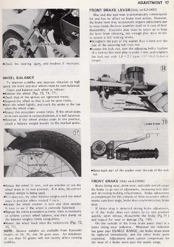 Kawasaki KZ400D KZ400 KZ 400 D Service Repair Workshop Manual USB 1974 - 1977 - Picture 8 of 9