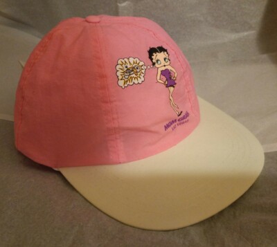 Betty Boop MGM Grand Las Vegas Pink Nylon Cap. | eBay display picture 1