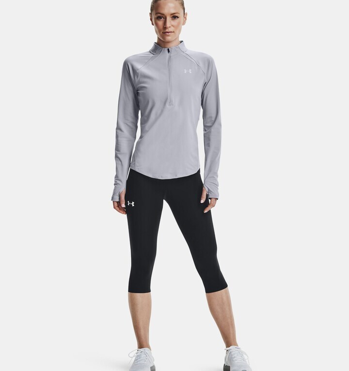 NWT UNDER ARMOUR RUN HeatGear Women's UA Mileage ½ Zip