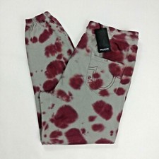 119 True Religion Tie Dye Drawstring Joggers Fleece Sweatpants XL 38x30