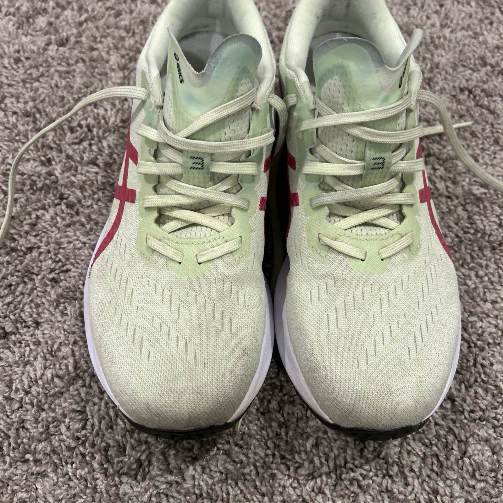 Size 9.5 - ASICS DynaBlast 3 Whisper Green Pink Rave W