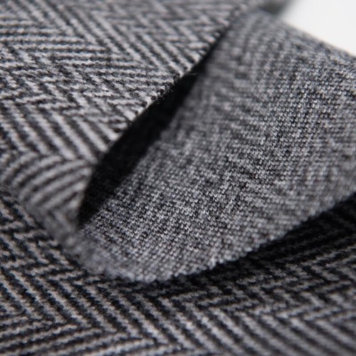 1mX150cm Herringbone Wool Blend Fabric 1.3mm Thick DIY Craft Trim Coat Sew Solid - Picture 13 of 22