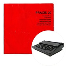 Olivetti Praxis 20 Typewriter Instruction Manual User Repro Electric Vtg Guide thumbnail