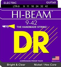 DR  LTR-9 Hi-Beam Electric Guitar Strings gauges 9-42