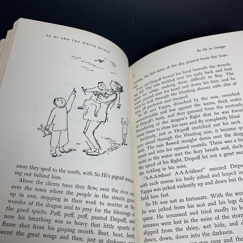 So Hi And The White Horse Of Fu By Cynon Beaton-Jones, Illustrated - HC VTG 50s - Picture 15 of 17