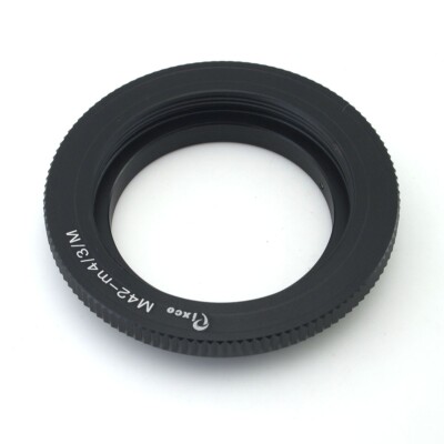 Camera Ultra-slim Lens Adapter For M42 to Micro Four Thirds M43
