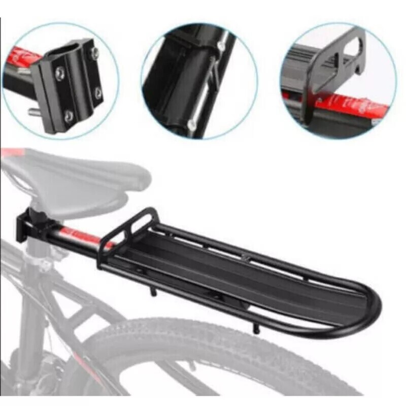 (New) New Adjustable Bike Rear Rack Retractable Aluminum Alloy Bicycle Cargo Rack Hot (16.45 USD)