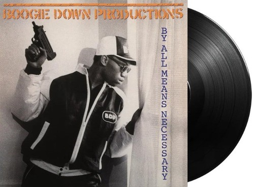 Boogie Down Productions By All Means Necessary LP Album vinyl record 180g 2015 - Picture 1 of 9