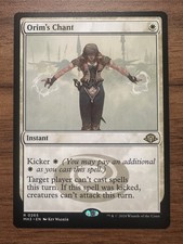 Orim's Chant / Magic MTG / Modern Horizons 3 - Rare - NM