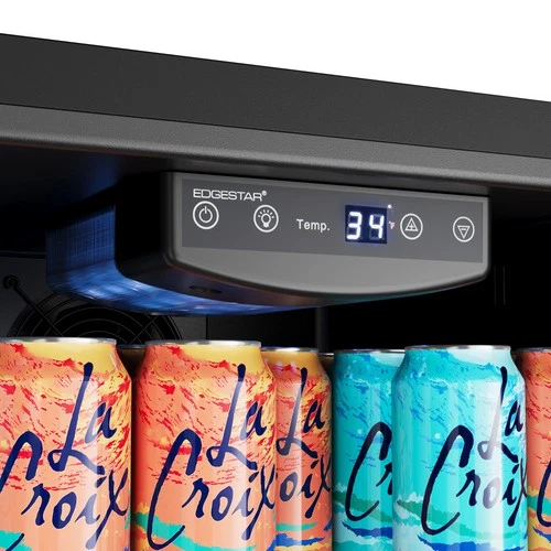 EdgeStar BWC121 19"W 105 Can Capacity Extreme Cool Beverage - Stainless Steel - Picture 3 of 12