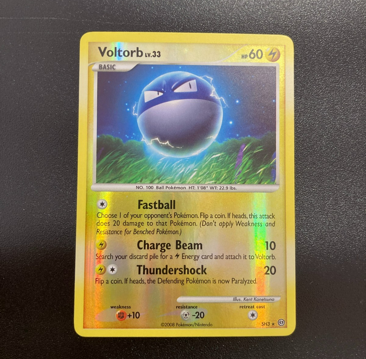 Pokemon Card Voltorb Lv33 Reverse SH3 Storm Front ENG Near Mint NM