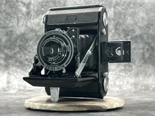 [EXC+5] ZEISS IKON Nettar 515 Novar-Anastigmat 75mm f6.3 Lens Film Camera