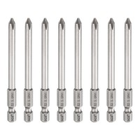 "8Pcs PH1 Kreuzschlitz-Schraubendreherbit 1/4\\\" Sechskantschaft FüR [Brand]"
