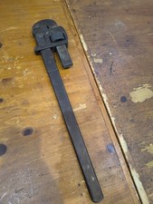 VINTAGE 24" Stillson Walworth Pipe Wrench. Steel MADE IN USA 24 Inch