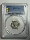 1916 D Mercury Silver 10c Dime PCGS G4 Key Date