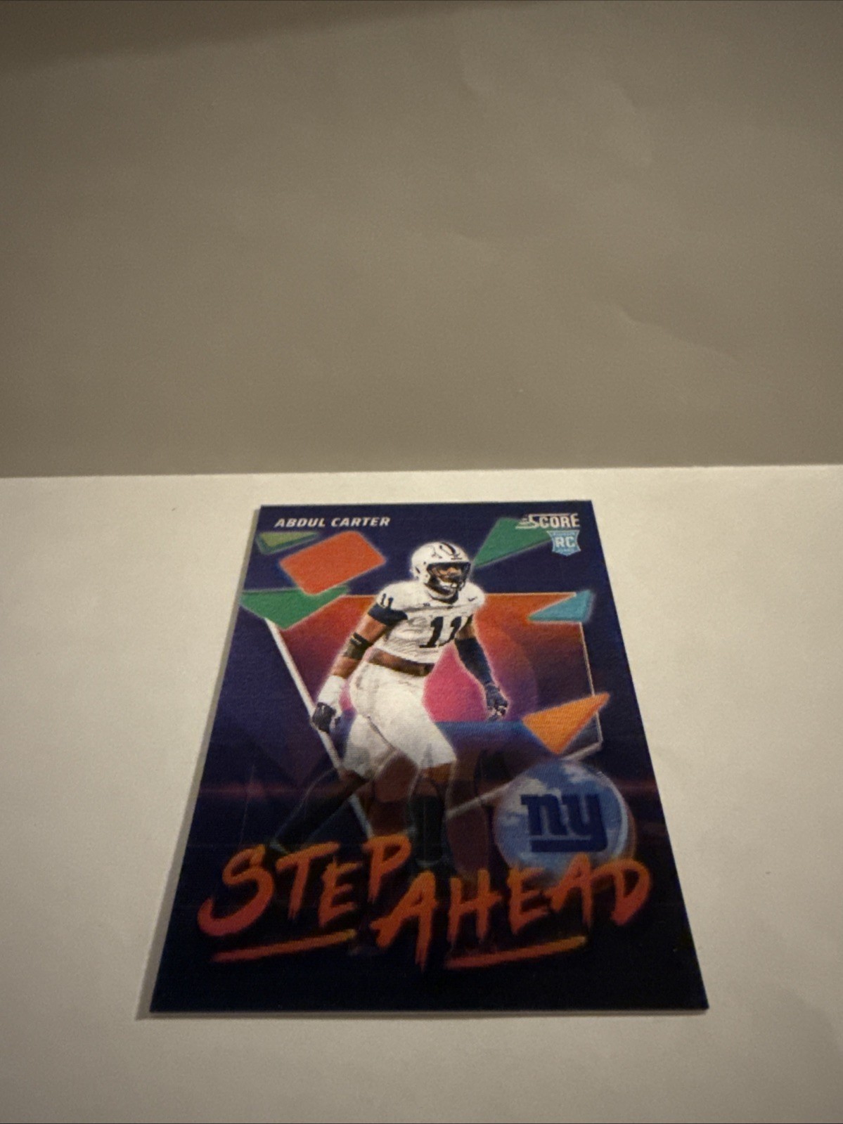 Score 2025 Rookie Card Abdul Carter Step Ahead No.Sa-Acr