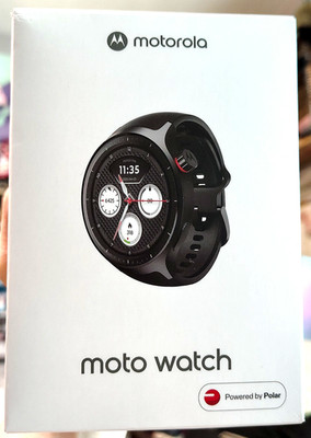 Motorola Moto Watch 2026 (XT2547) Customize Face, Activity & Wellness Tracking