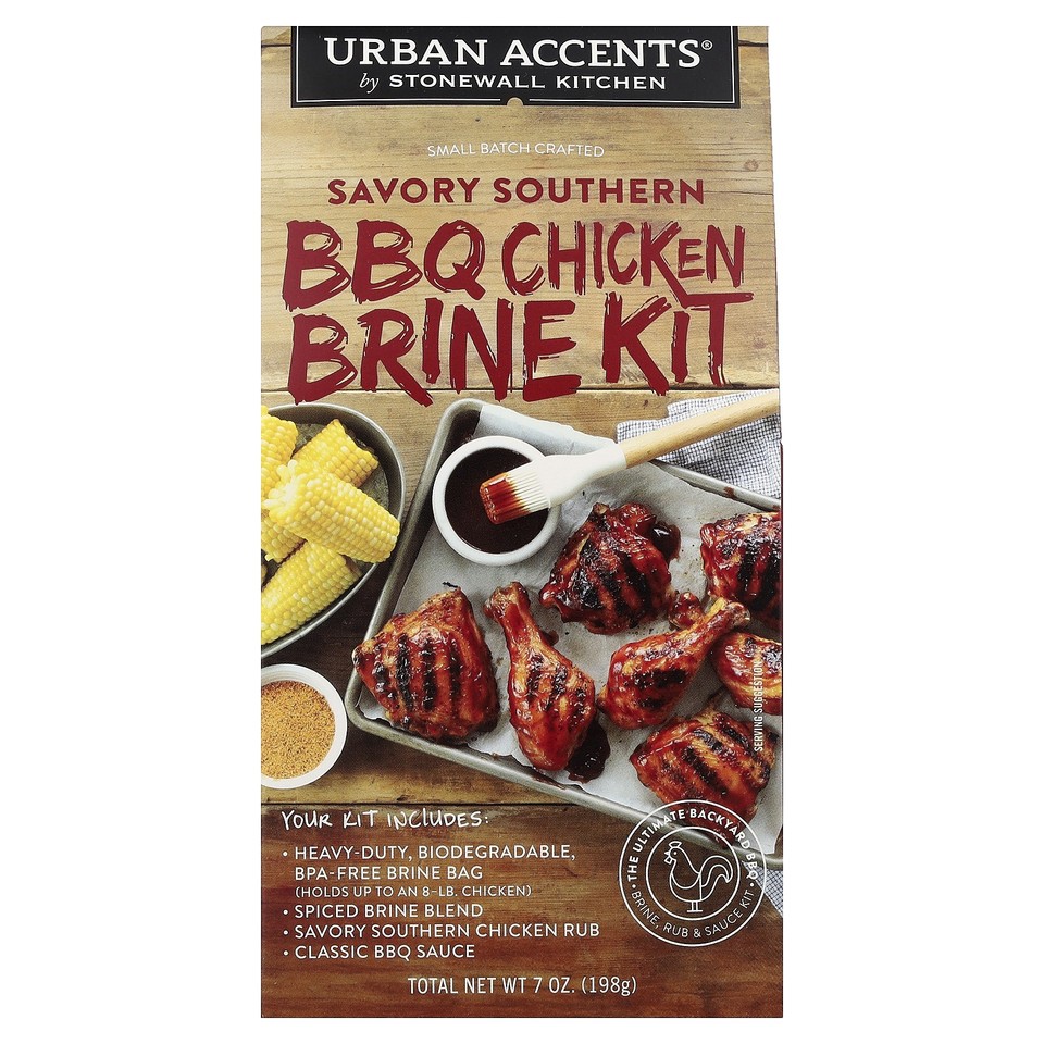 Savory Southern BBQ Chicken Brine Kit, 7 oz (198 g )
