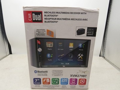 Car Dual 7'' AV Media Reciever with Bluetooth XVM279BT Open Box (TDY030083)