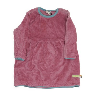 Loud + Proud, Kleid, Größe: 74/80, Pink, Bio-Baumwolle, Cord, Mädchen #M4t