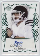 2021 Leaf Trinity Portraits Green Spectrum 23/25 KJ Costello #TPA-KJC Auto 9hx