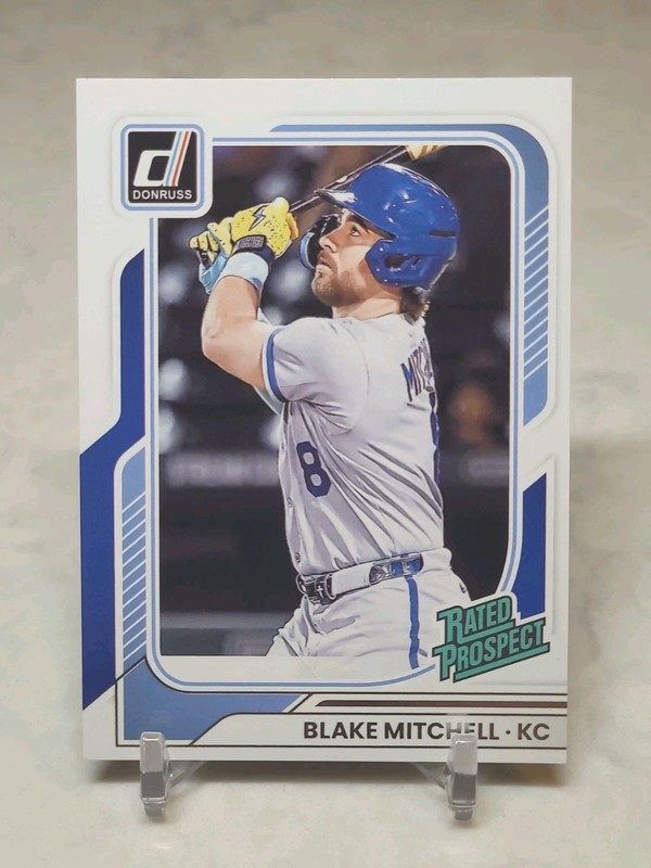 2026 Panini Donruss- Blake Mitchell (RC) Rated Prospect #126 ROYALS