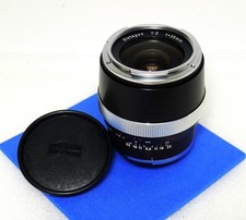 Contarex Zeiss Black 35mm f2 Distagon W/A Lens w/Caps f/Film/Digital SLR Mint-