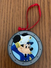 Disney Cruise Line Captain Mickey Mouse Porthole 3D Ornament NEW Release