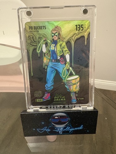 2026 Bo Jackson Battle Arena PB Buckets Rookie Slime Glow Case Hit SL-78 135 SSP