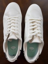 Dr. Scholl's Women's White Wink Lace Sneakers Shoes Size 11M