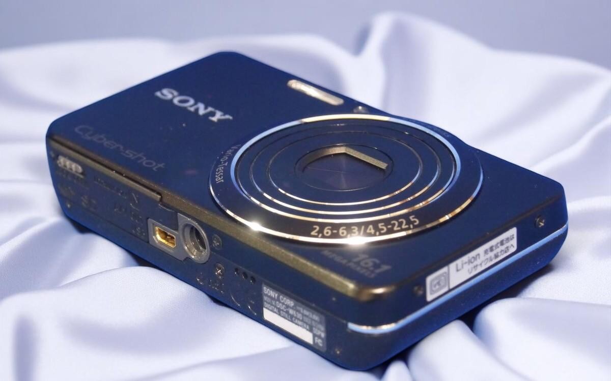 N Mint] SONY Cyber-Shot DSC-W630 Black Compact Digital Camera