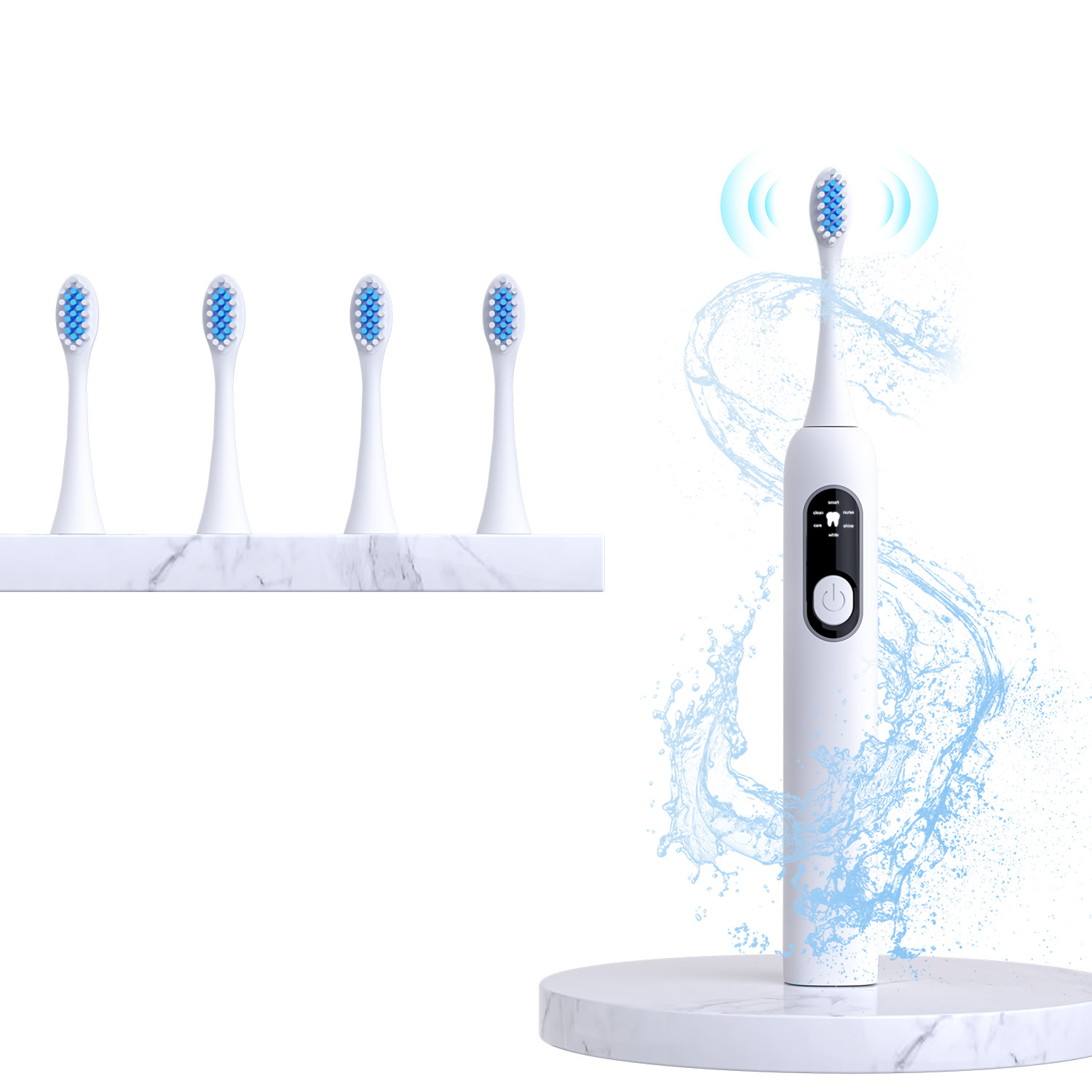 Sonic Electric Toothbrush for Adults: 47000 VPM for Deep Cle