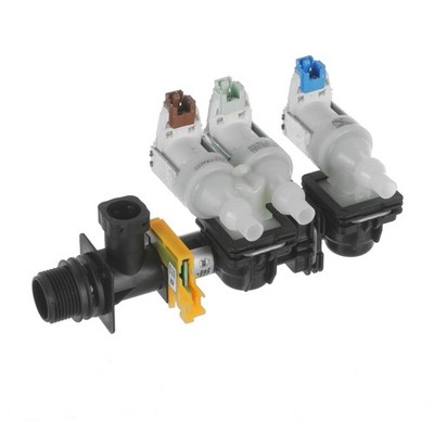 Rational Dreifach-Magnetventilblock c/w Durchflussmesser LMX2 B von 03/20 - 50.02.055P