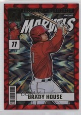 2024 Panini Donruss Diamond Marvels Red Xplosion 10/99 Brady House #10 0hk3