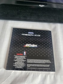 Nba Jam Disc Manuel Only Sega Mega Cd
