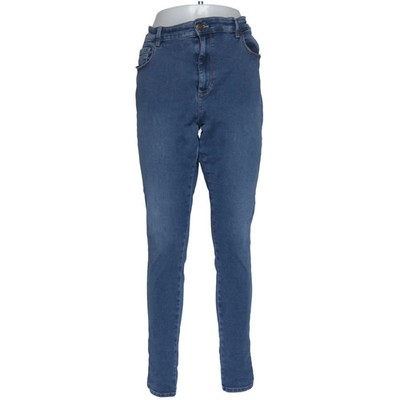 ONLY Carmakoma, Jeans, Größe: 46, CARAGUSTA HW SK DNM JEANS, Blau #dV7