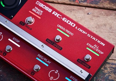 BOSS RC-600 Loop Station Looper Sequencer Electric Guitar Effect