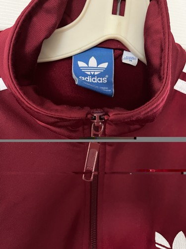 Vintage Adidas Track Jacket Maroon Medium Perfect Condition by Adidas, Size M, $34 - Photo 3