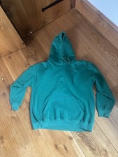 Pull & Bear green hoodie XS
