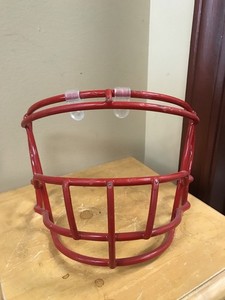 Used Riddell Revo Facemask Red