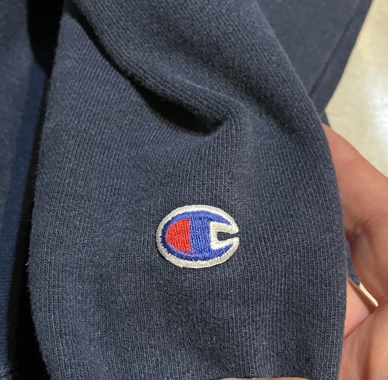 Sudadera Universitaria De Colección Champion Tejido Inverso Marquette Para Hombre L Azul Universitario Foto 4 de 4