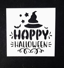 Happy Halloween Reusable Halloween Stencil
