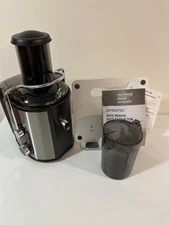 Ambiano Wide Mouth Juice Extractor, 800W Large Chute 2 Speed Settings Jug 1000ml