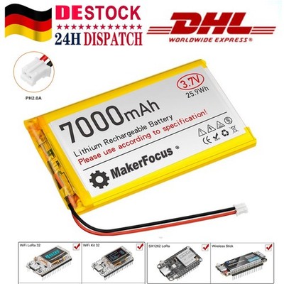 3,7V 7000mAh LiPo Akku Wiederaufladbarer 1S 3C Lithium Polymer Akku für AR duino
